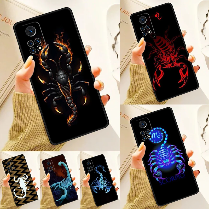 The terrifying scorpion Case For Samsung Galaxy S24 Plus S23 S20 S21FE Lite S22 Ultra Note 20 S8 S9 S10 Phone Coque