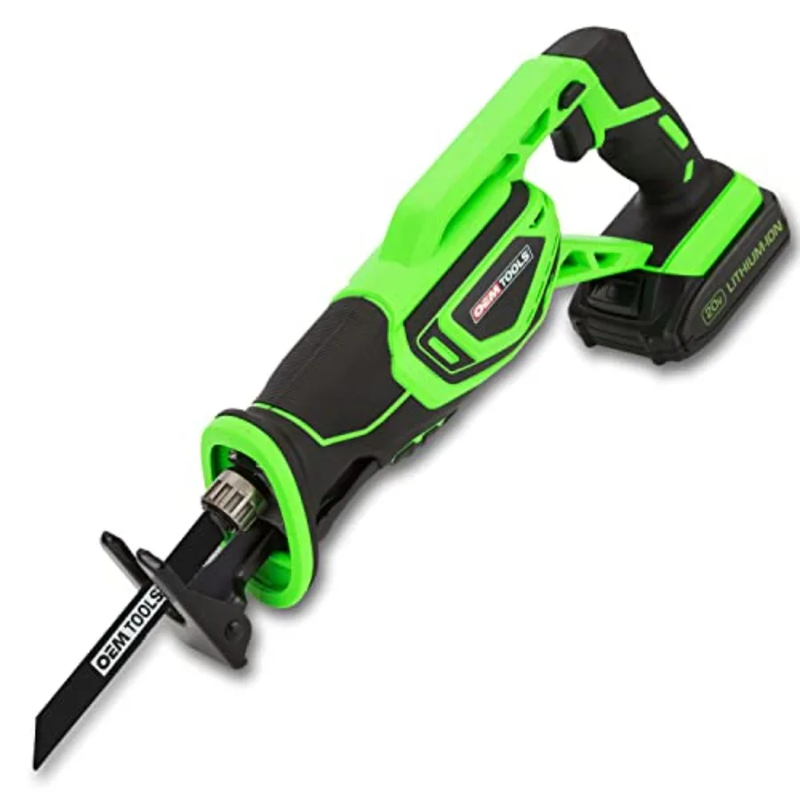 

24491 20V Max Lithium-Ion Reciprocating Saw Cordless 3000 RPM Variable Battery Operated Reciprocating Saw With Battery Charger