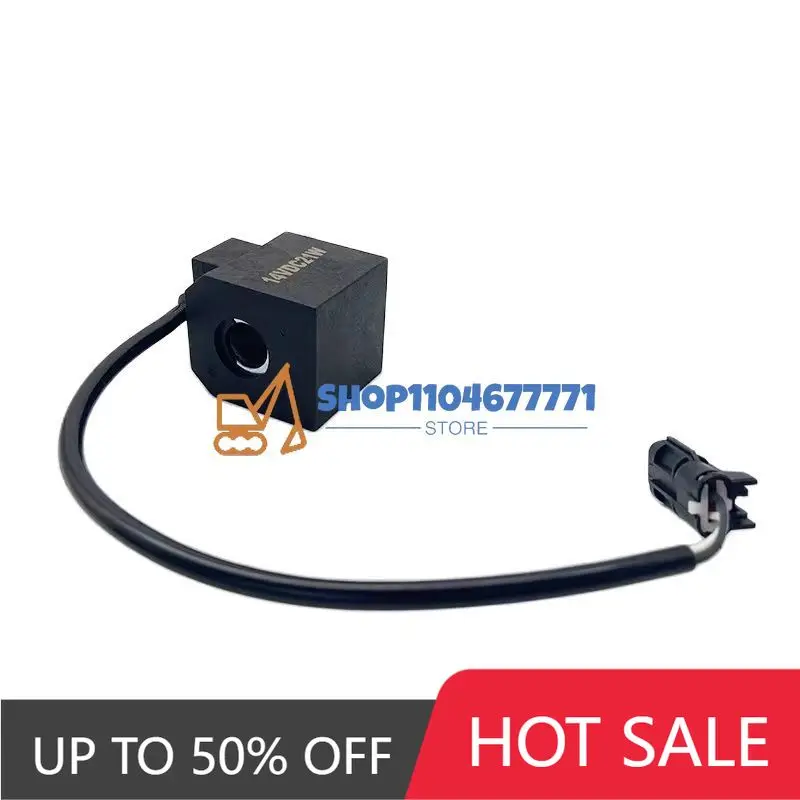 Excavator Accessories R55 R210/220 -5 Walking Safety Pilot Solenoid Valve Coil Parts