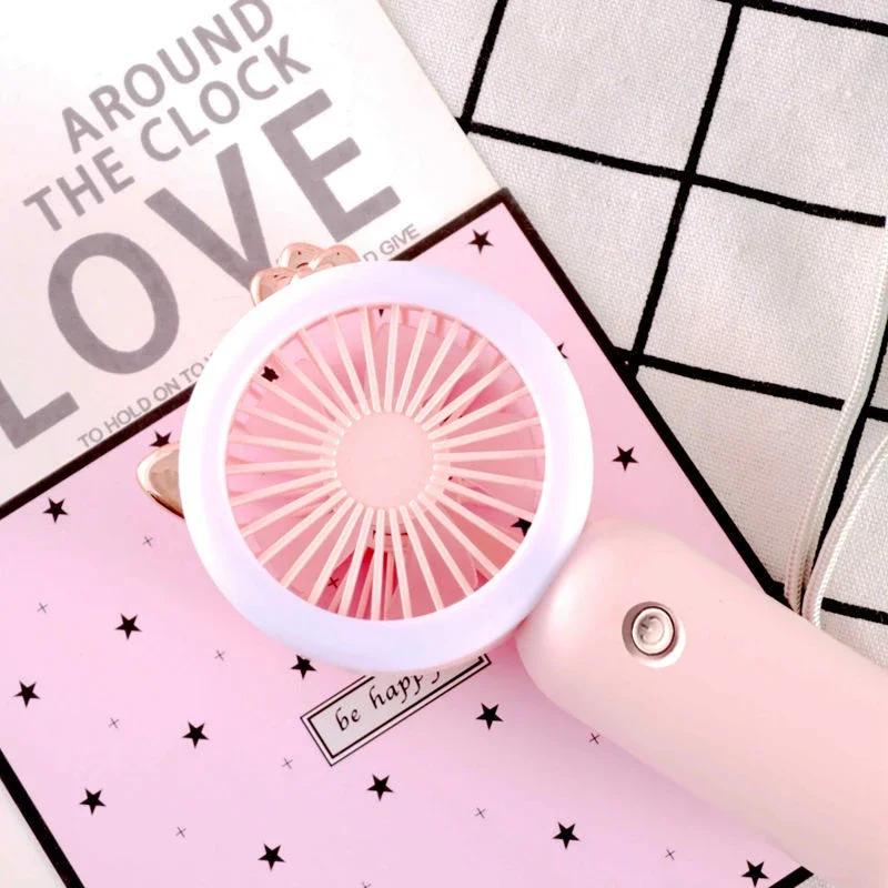 USB Rechargeable Mini Portable Fan - Travel & Shopping Hand Fan - Strong Wind Pocket Air Cooler Air cooler portable Desktop fan