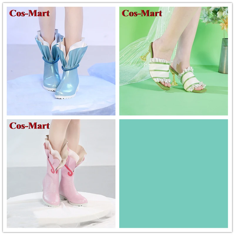 

Cos-Mart Anime Mermaid Melody Pichi Pichi Pitch Hanon Hosho/Nanami Lucia/Toin Rina Cosplay Universal Shoes Accessories