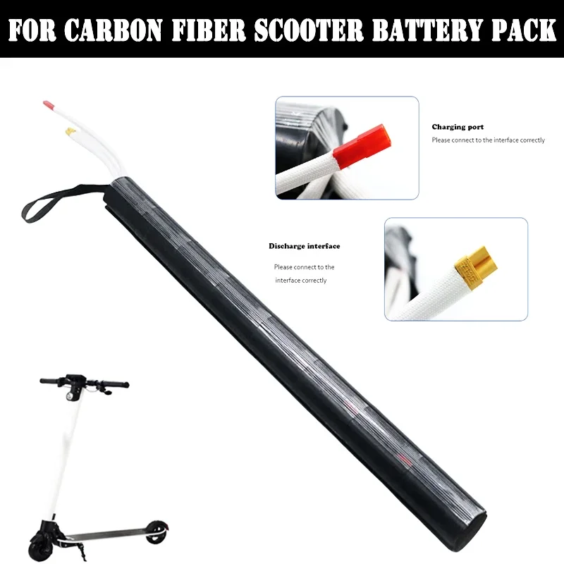 Brand New 36V 4400/6600/7800mAH Lithium Battery Pack Carbon Fiber Scooter Electric Scooter Battery Pack ,Carbon Fiber Battery