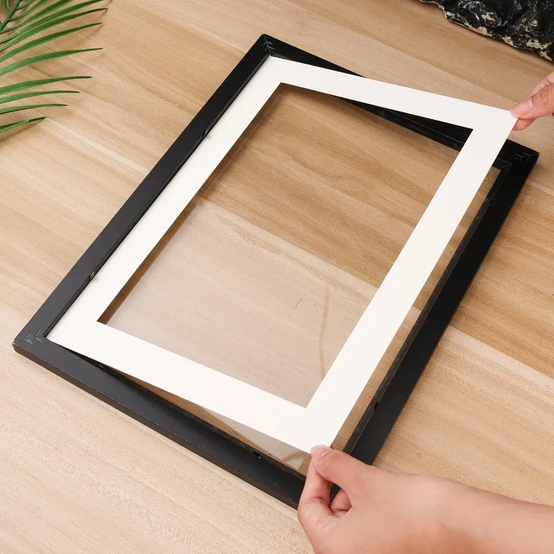 10/2x White Photo Mat Set Picture Mounts For Frames