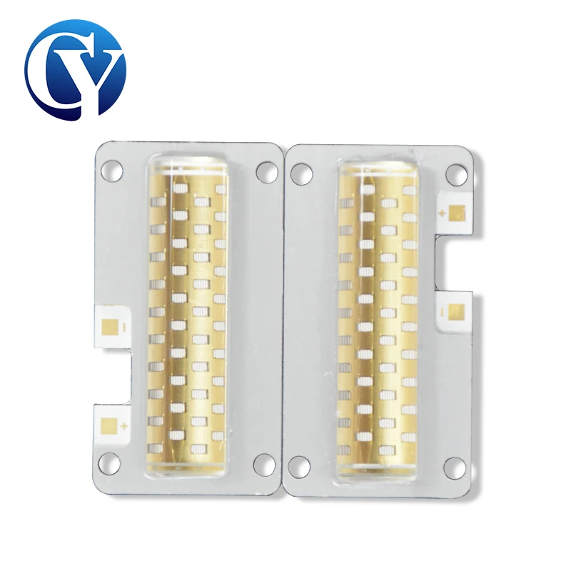 Module COB LED UV 80W 100W, 365nm 385nm 395nm 405nm, imprimante 3D, Module de durcissement A3/A4 dédié à la colle, bouteille en résine, polymérisation d'encre PCB