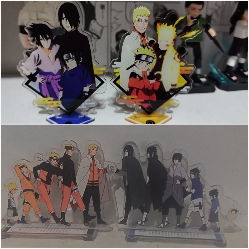 

Naruto Homemade Ornament Uzumaki Naruto Uchiha Sasuke Anime Peripheral Cartoon Plaque Creative Personalized Decoration Gift