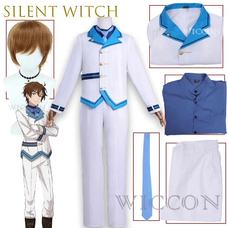 

Бесшумная ведьма Эллиотт Ховард Косплей Костюм Школьная сцена Аниме Униформа Хэллоуин Вечеринка Пальто Рубашка Брюки Disfraz