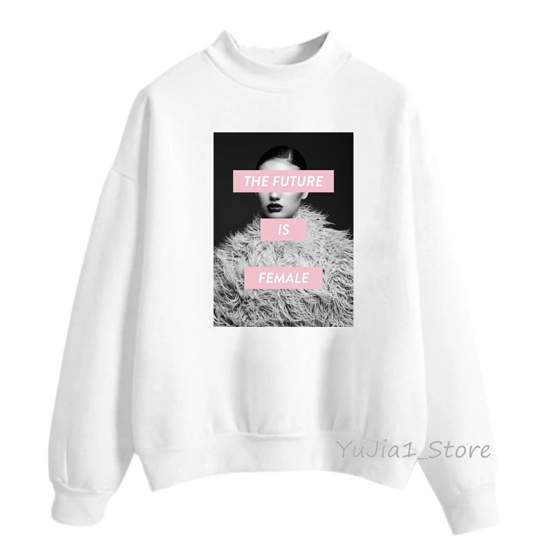 2024 Fashion hoodies women funny graphic Feminism sweatshirt moletom feminino sweat femme streetwear winter tops clothes hoddies