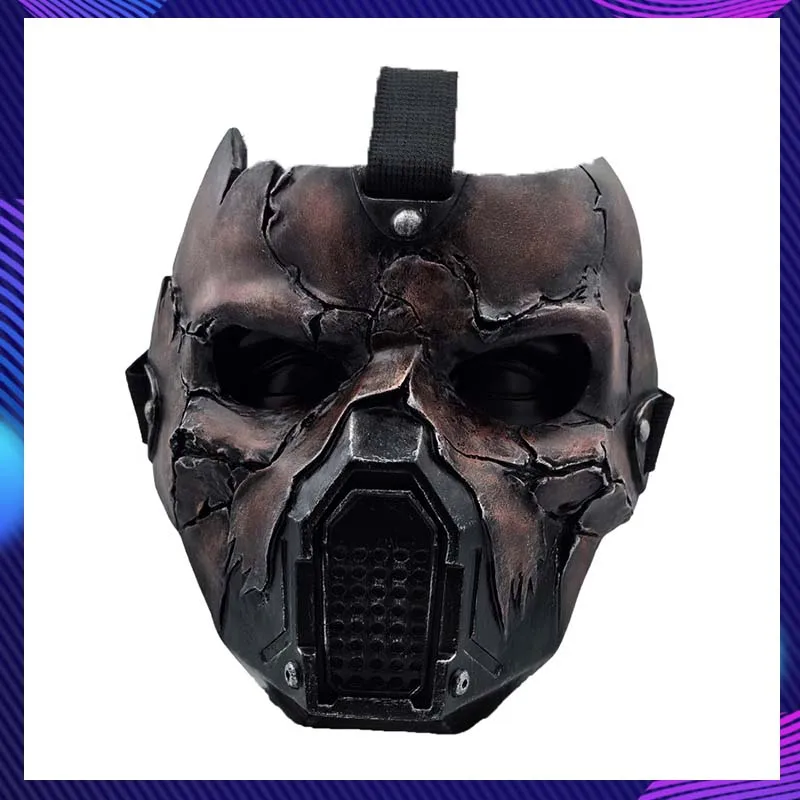 Skeleton Mask Halloween Party Cosplay 1:1 Wearable Horror Scary Mask Comic-Con Carnival Coser Performance Photography Props