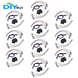 TF-Luna LiDAR Range Finder Sensor Single-Point Micro Ranging Module 5V UART IIC Interface With Male Cable+Famale Cable(10PCS)