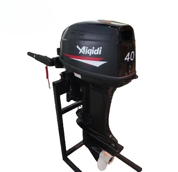 Popular Outboards 2 Stroke 40HP Remote/Manual Control Marine Boat AIQIDI 703cc Outboard Engine