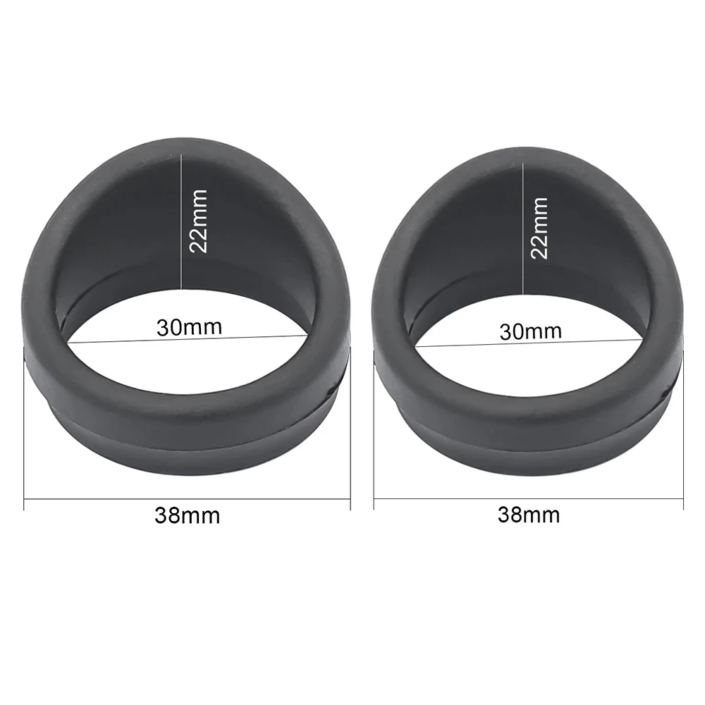 One Pair Rubber Eyepiece Eye Cups Caps Eye Guards Inner Diameter 30mm for Stereo Microscope Binoculars Telescopes Eye Cups