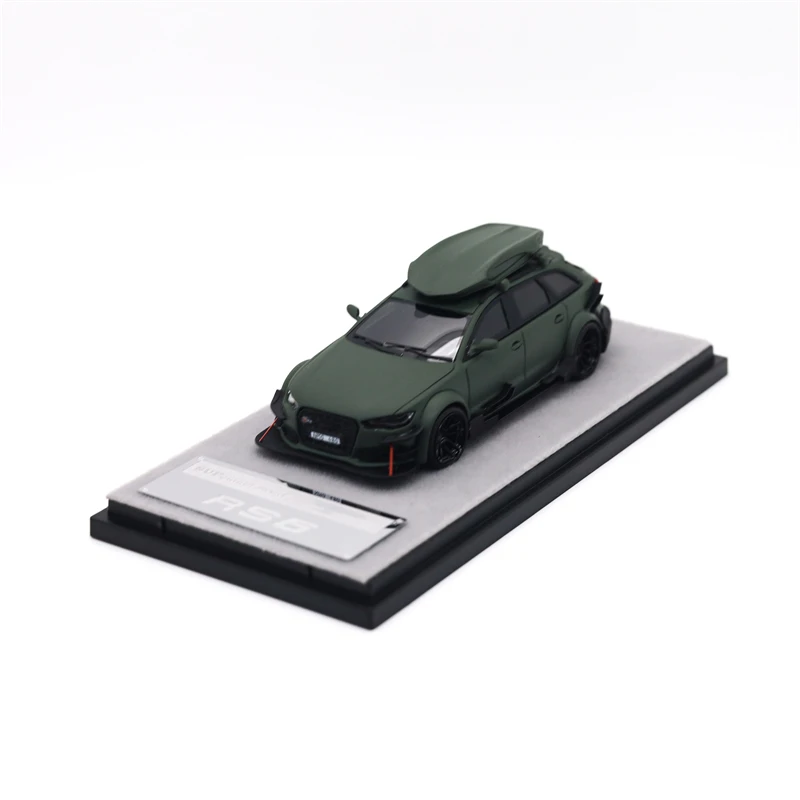 치디안 모델 1:64 RS6 아반트 (C7) DTM 존 올슨 리미티드199 레진 수집가용 차량 모델카