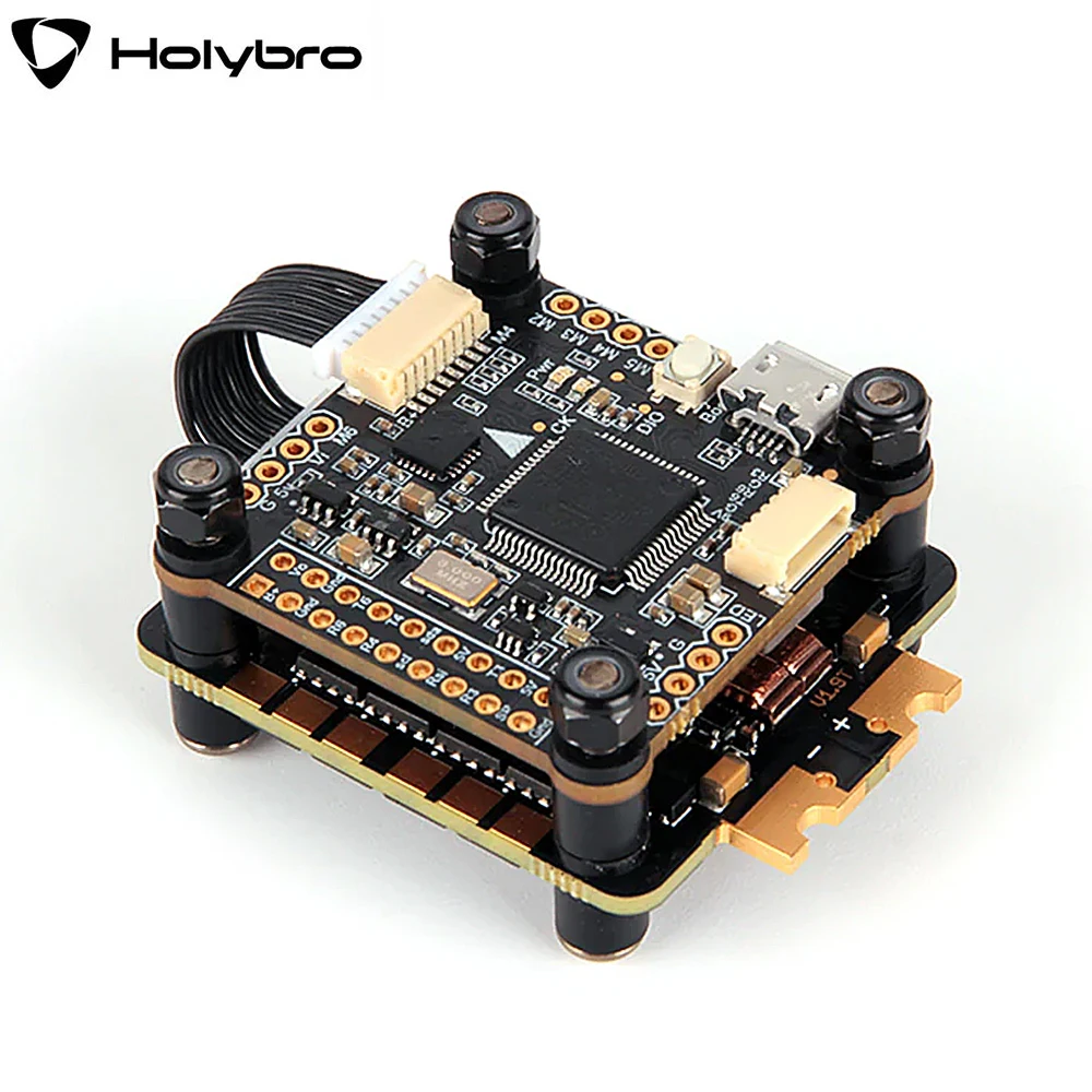 HolyBro Kakute F4 V2.4 Stacks MPU6000 F4 FC with Barometer, OSD 2-8S LIPO Tekko32 F4 50A / Metal 65A 4in1 ESC for RC FPV Drone