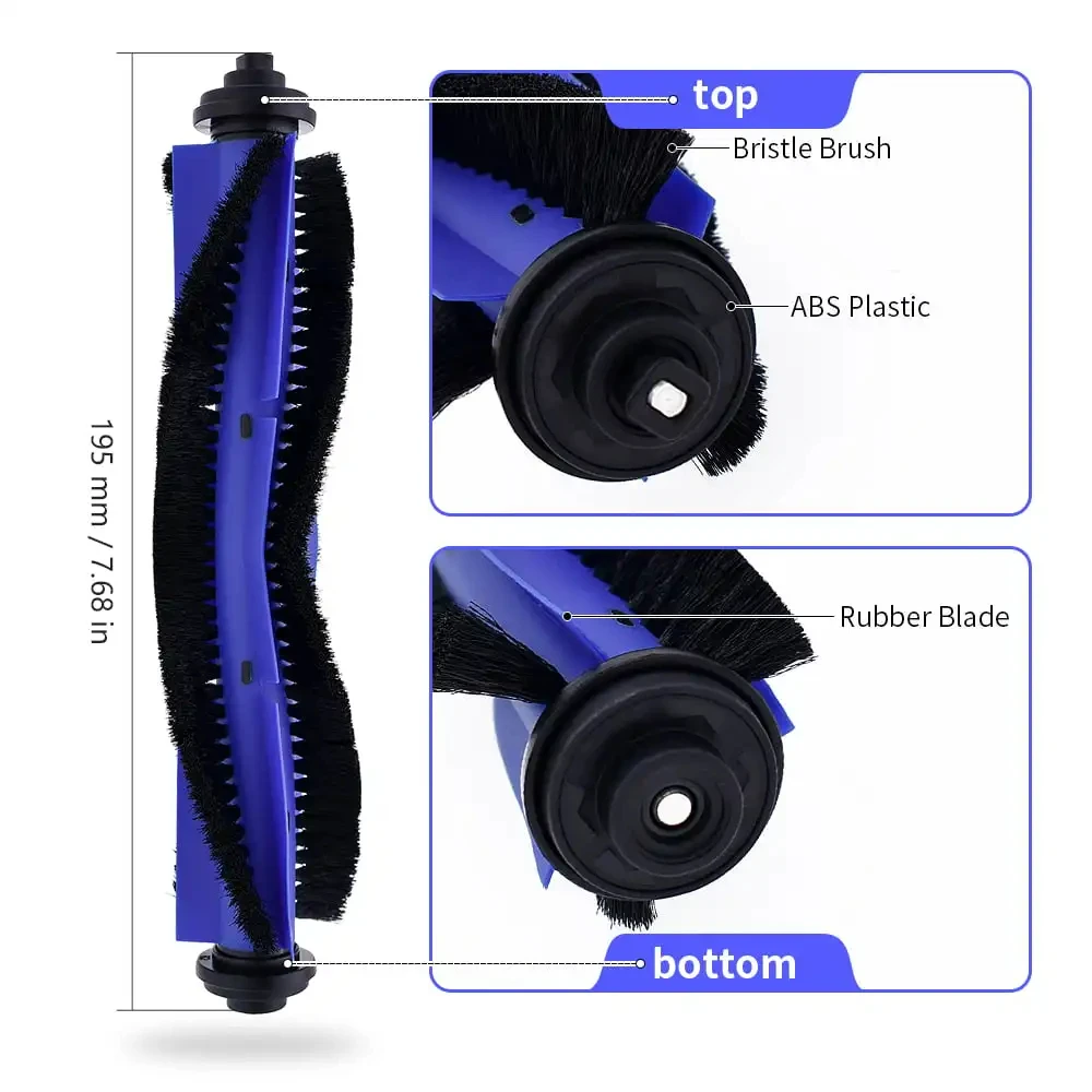 Compatible For Eufy RoboVac L70 Hybrid Robot Vacuum Cleaner  Main Roller Side Brush Mop Cloths Rags Hepa Filters Accessories