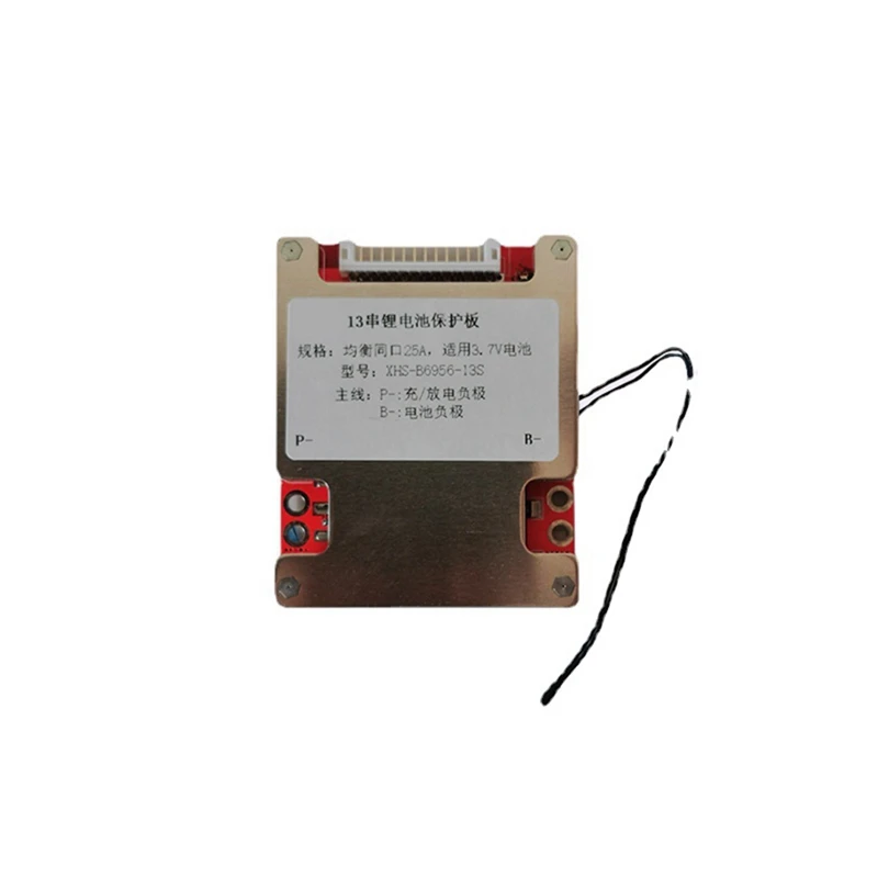 13 Strings 48V25A With Balanced Lithium Battery Protection Board High Quality PCB Battery Protection Board