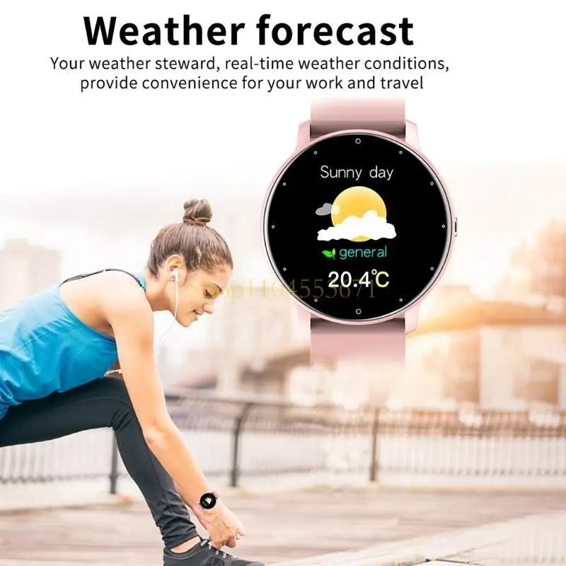 

Best Seller Heart Rate Monitor Blood Pressure ZL02Smartwatch Sport Fitness Pedometer