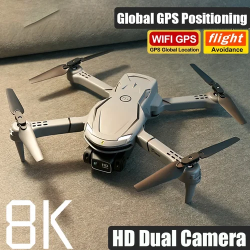 Imagen 2 del producto Dron V88 8K GPS Cámara Dual profesional 5G evitación de obstáculos posicionamiento de flujo óptico sin escobillas Quadcopter mejorado RC regalos