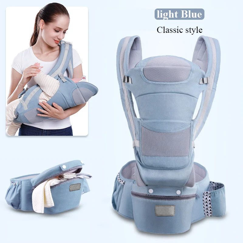 

Hot Baby seat breathable infant baby sling carrier ergonomic 360 children wrap sling soft adjustable chair waist kangaroo