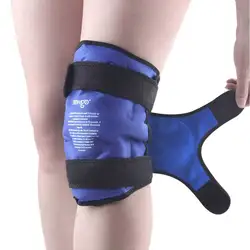 NEWGO-paquete de Gel frío reutilizable para la rodilla, envoltura de hielo para terapia de compresa fría y caliente, soporte para lesiones, alivio del dolor