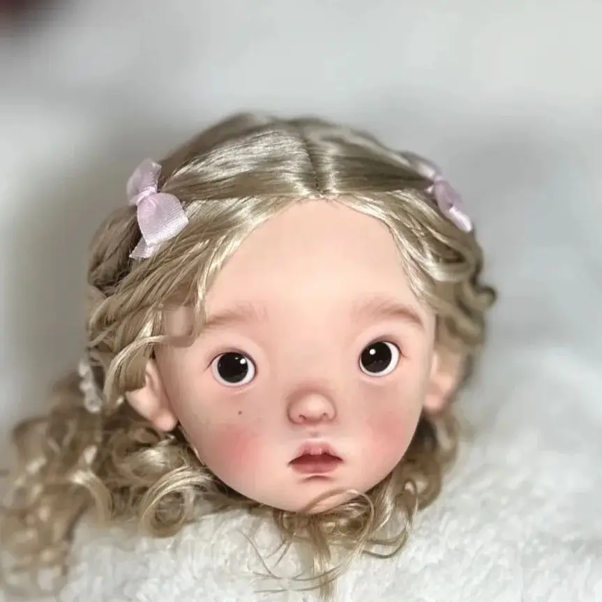 

2026Новая кукла BJD 1/6, голова для макияжа на продажу, одна голова Doudou, милая девушка и мальчик, высокое качество, просто голова