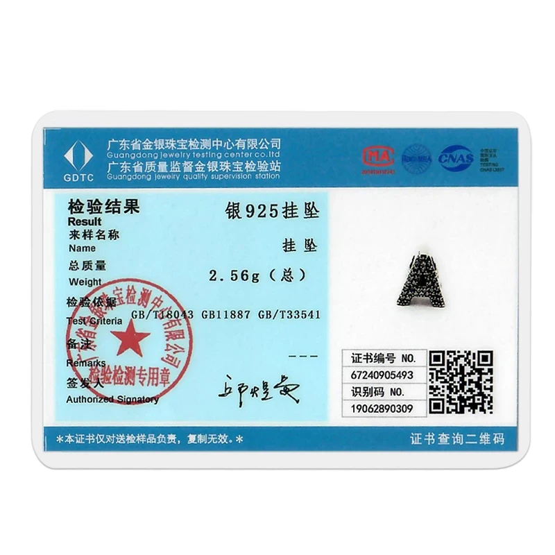 A-Z alfabet pesona 925 murni Silve cinta huruf menjuntai manik-manik cocok asli merek 3mm Gelang Bangle DIY hadiah ulang tahun perhiasan