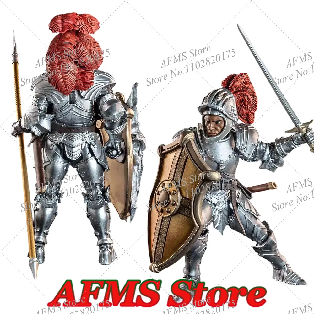 

Four Horsemen Myth Legion 1/12 Scale Collectible Figue 10th Anniversary Silver Knight 6Inch Action Figure Model Toys Dolls