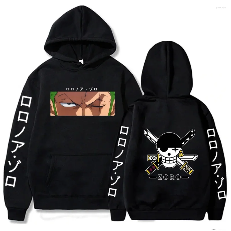 Men's Hoodie Anime Hoodie Hip Hop Printed Hoodie Loose Long Sleeve Street Wear Men's and Women's Casual Sportswear