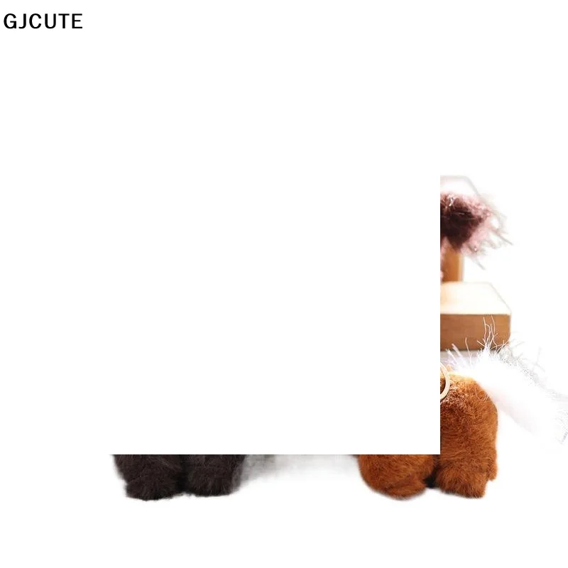 

15 см брелок с мультяшной лошадью, плюшевая кукла, мягкий рюкзак для собаки, сумка, подвеска, брелок для девочек, женский подарок