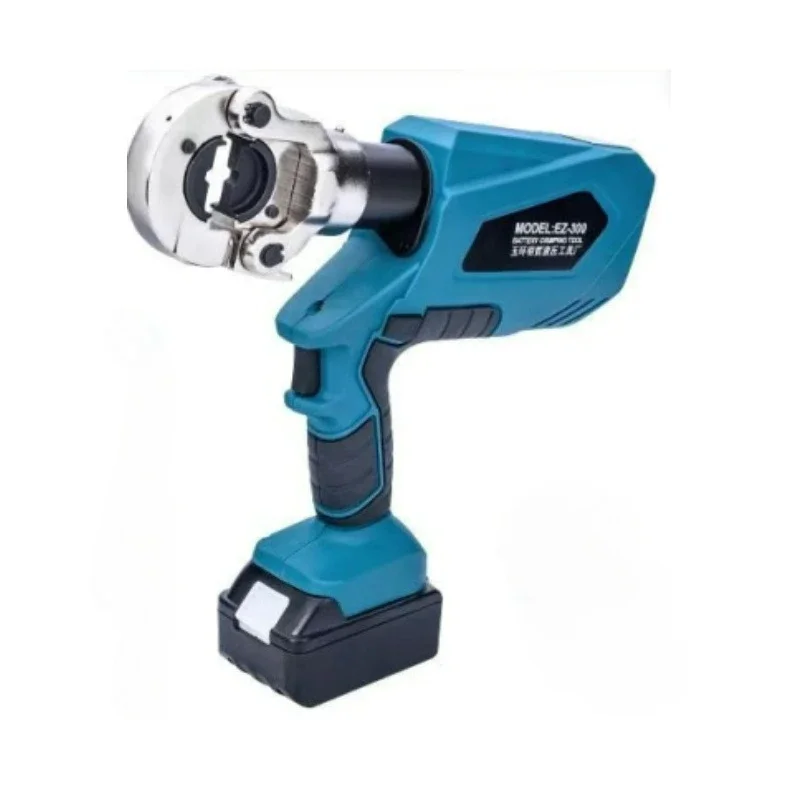 

Electrical Terminal Cable Wire Fiber Kit with 12Dies Rechargeable Electric Hydraulic Cable Lug Crimper Pliers Crimping Tool