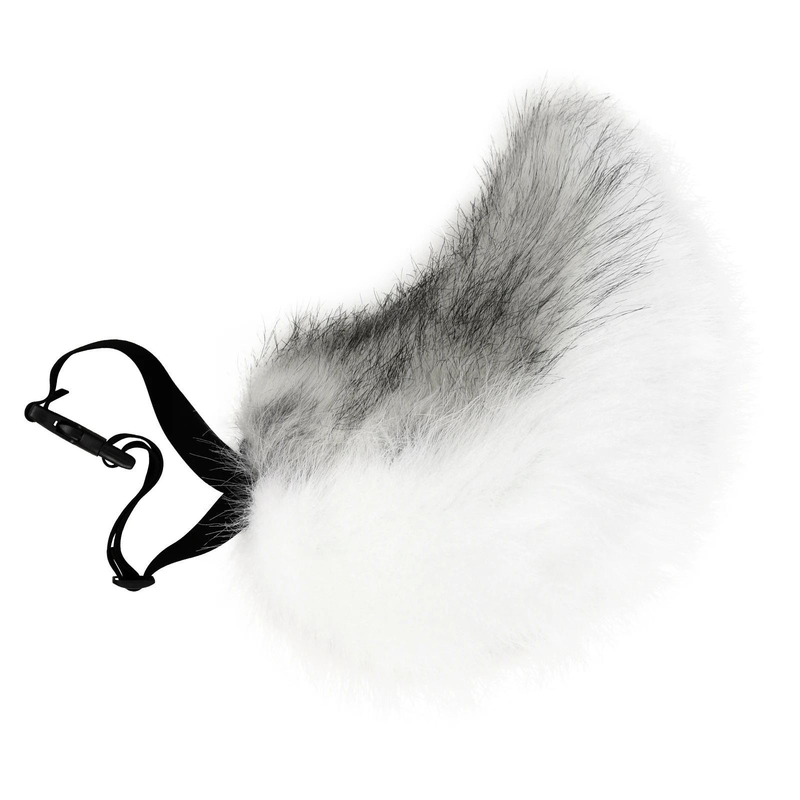 Kunstpelz Furry Animal Bunny Tail Plüsch für Halloween Ostern Party Cosplay Kostümzubehör – Detail 7