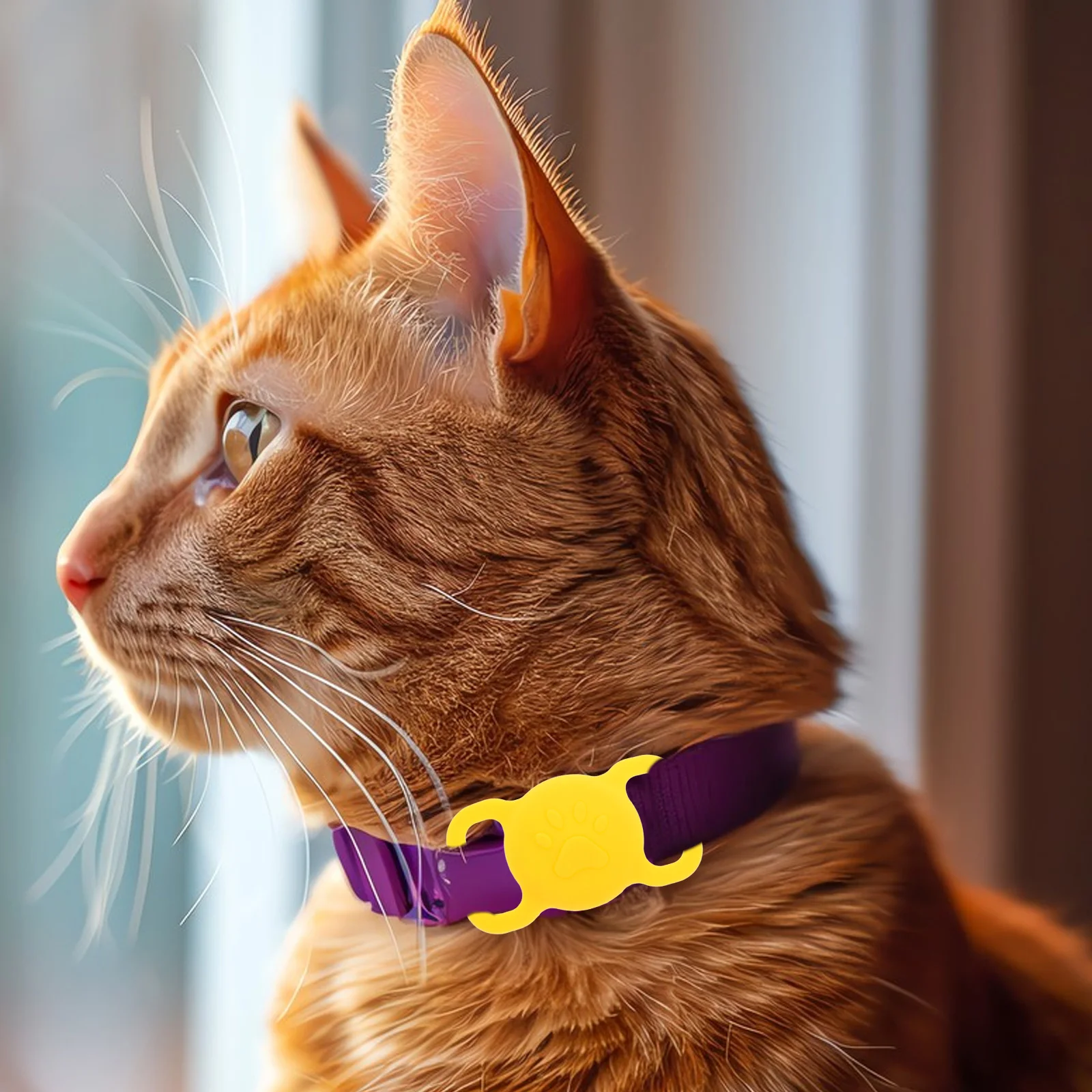 

Pet Protector Silicone Shockproof Locator Cover Lightweight Tracer Case Protective Dog Accessories Compact Size For Collar
