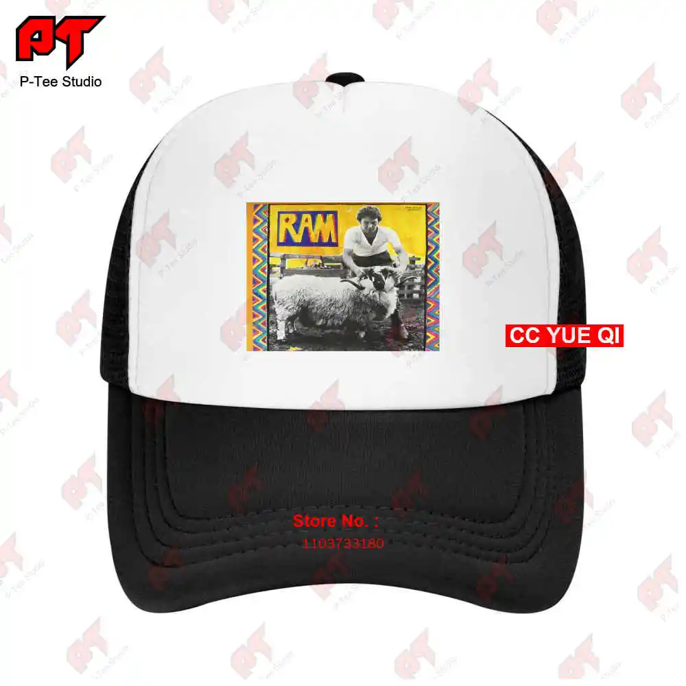 Paul And Linda Mccartney Ram Vinyl Cd Baseball Caps Truck Cap D29H