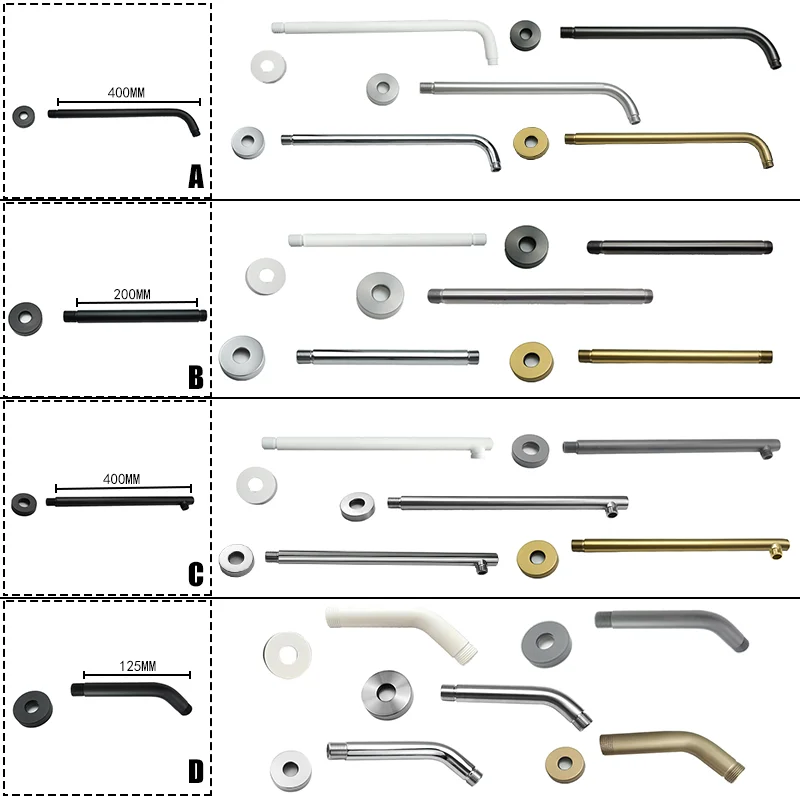

Высококачественный круглый настенный кронштейн для душа G1/2 для ванной комнаты, фиксированный держатель для насадки для душа из нержавеющей стали для душевого набора