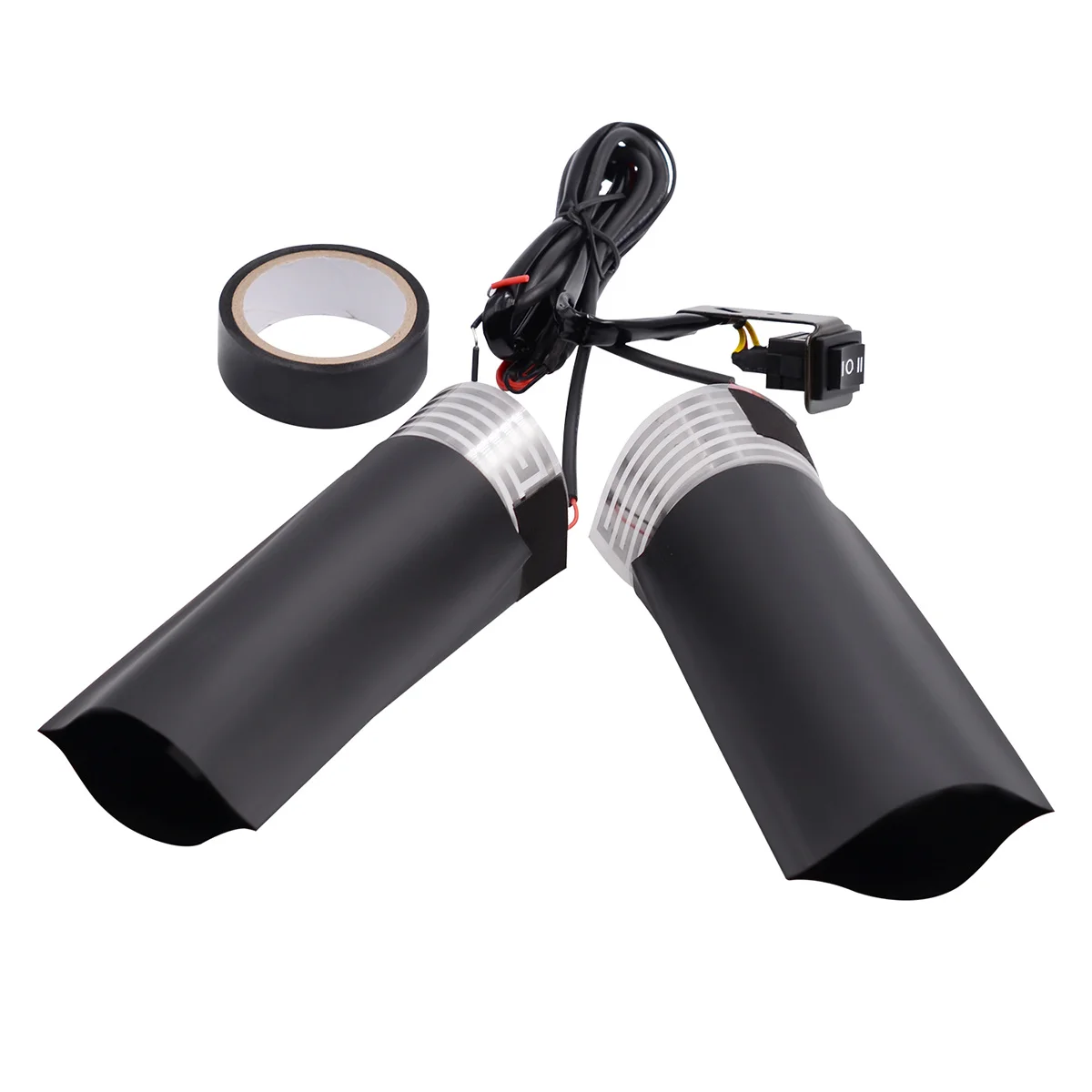 

Electric Heating Handlebar Pad 12V Motorcycle Heating Insert Non-Destructive Fast Heat Pet Metal Film Three-Speed Switch