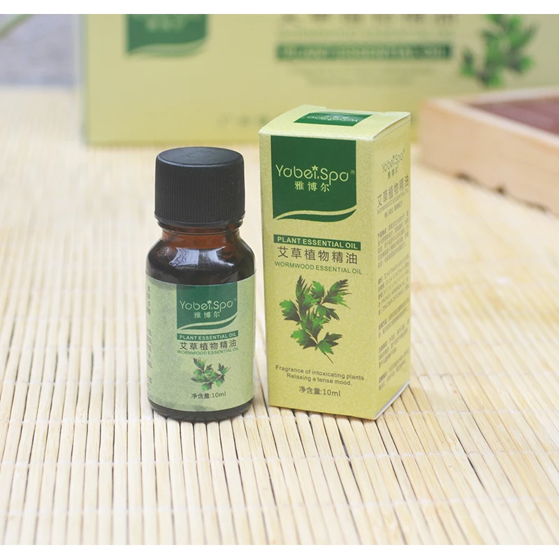 

Pure Mugwort Oil 10ml Small Bottle, For Gua Sha & Moxibustion, Meridian Care