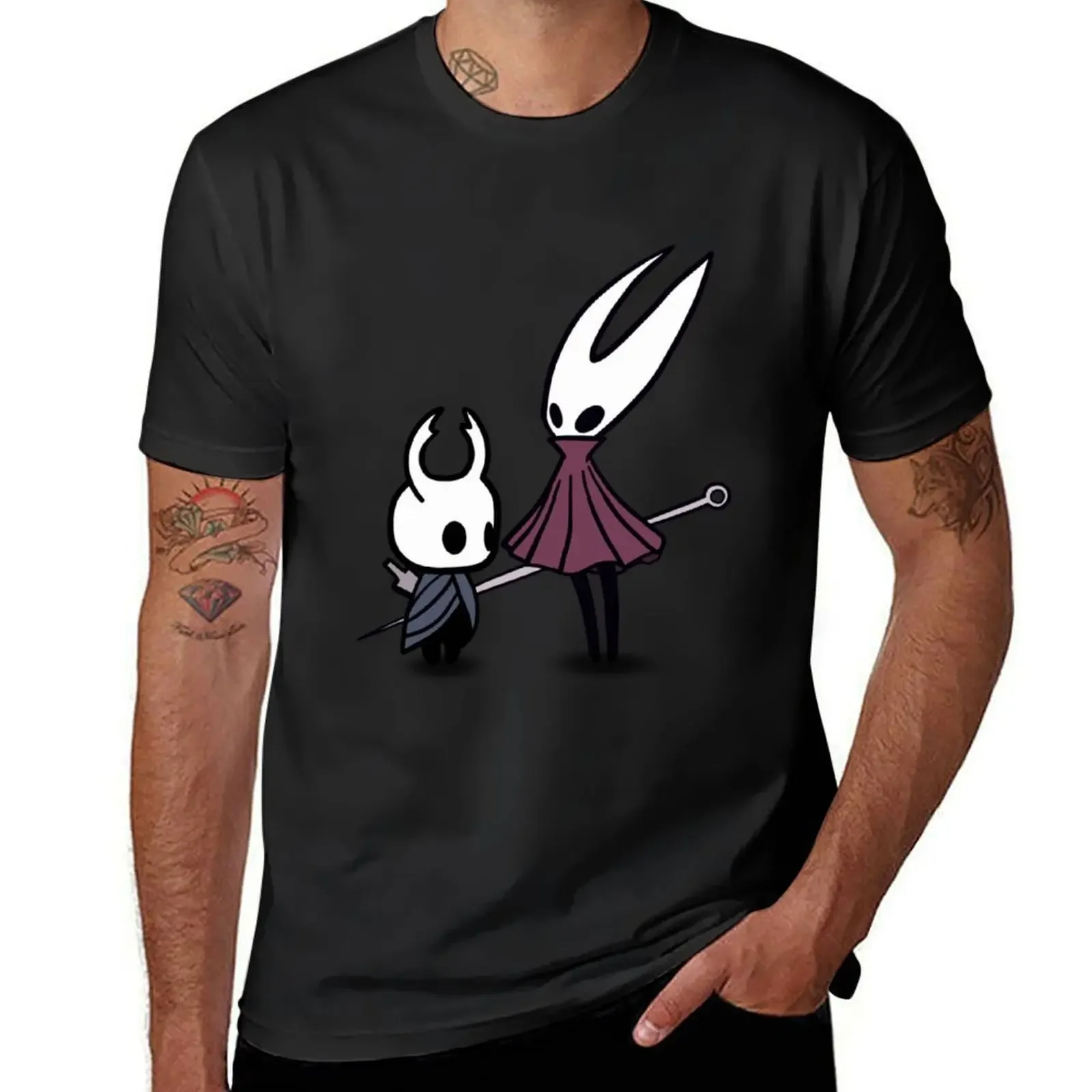 

Hollow knight T-Shirt summer tops Luxury man sweat mens clothes