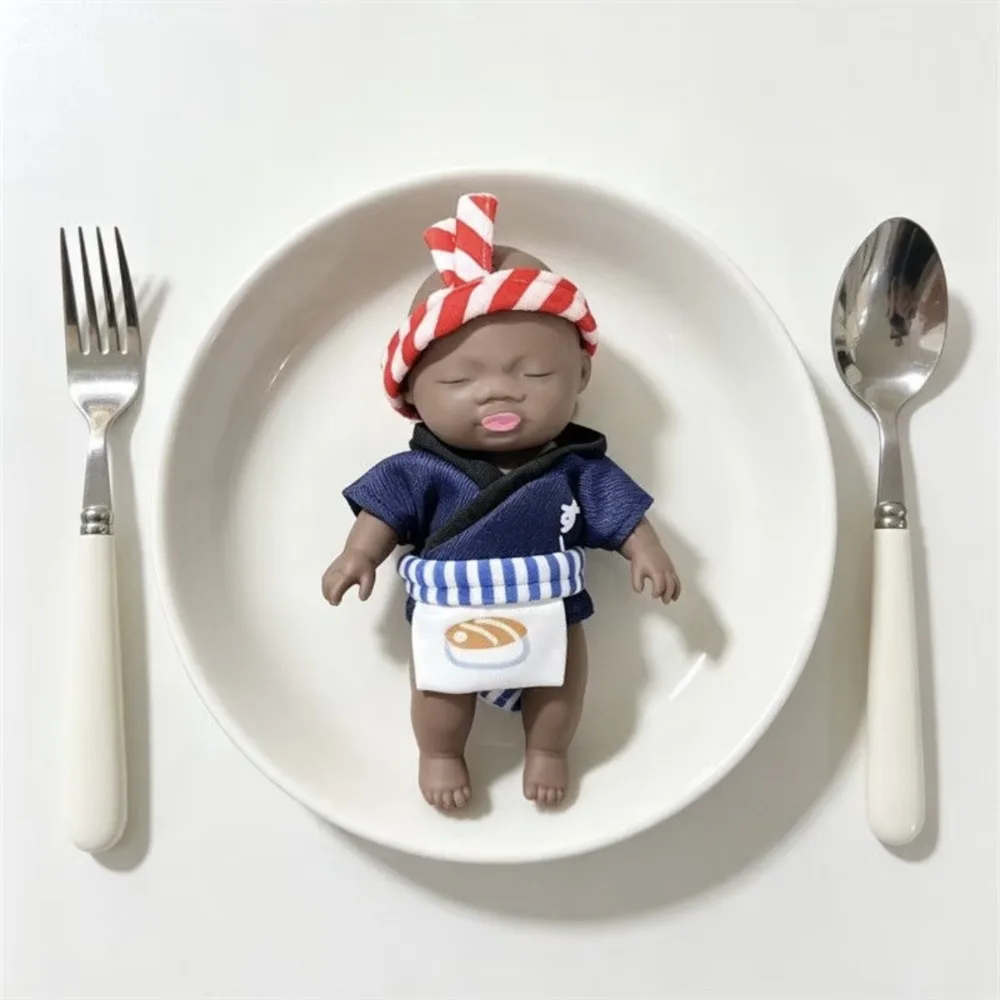 Funny Multiple Clothes Natasha Squeeze Hand Relax Desk Home Black Skin Squishy Cute Pinch Ugly Children Gifts