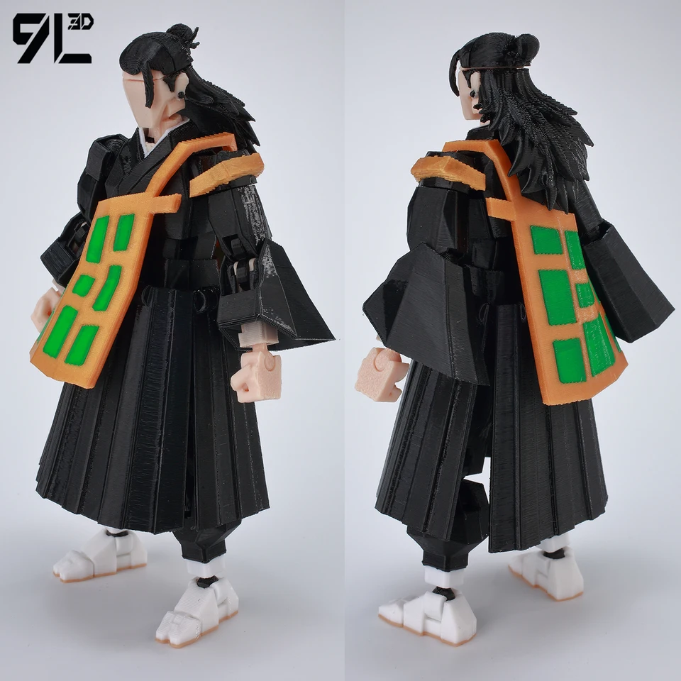 Figura articulada multiarticular 9L 3D Jujutsu Kaisen Kenjaku