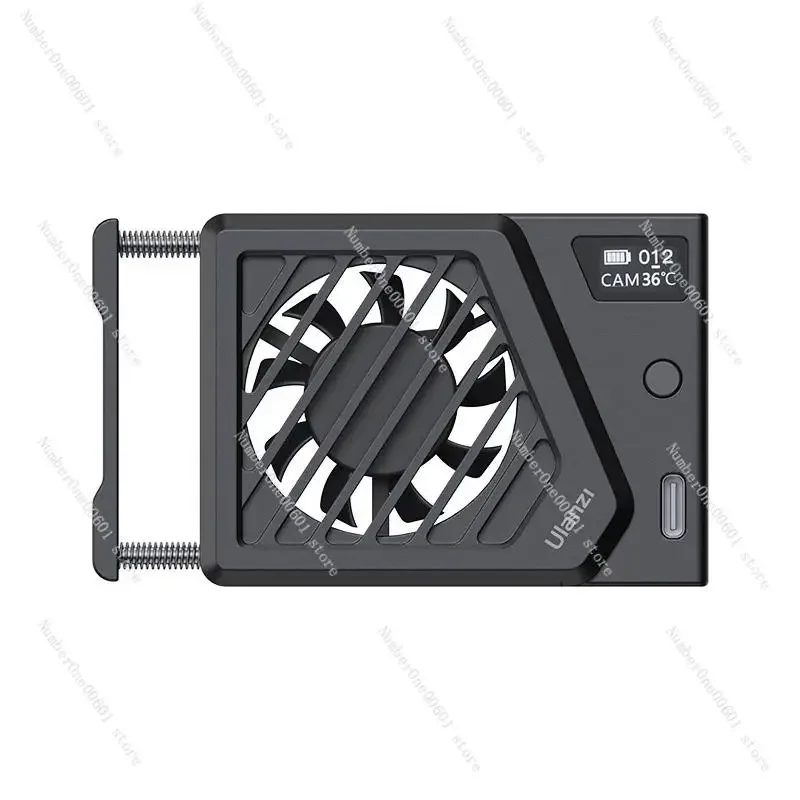 Ulanzi Camera Cooling Fan Radiator, versão atualizada, 4K, Kit de gravação, dissipador de calor para Sony ZV-E1, R6, Mark II, FUJIFILM XT4, Nikon CA25