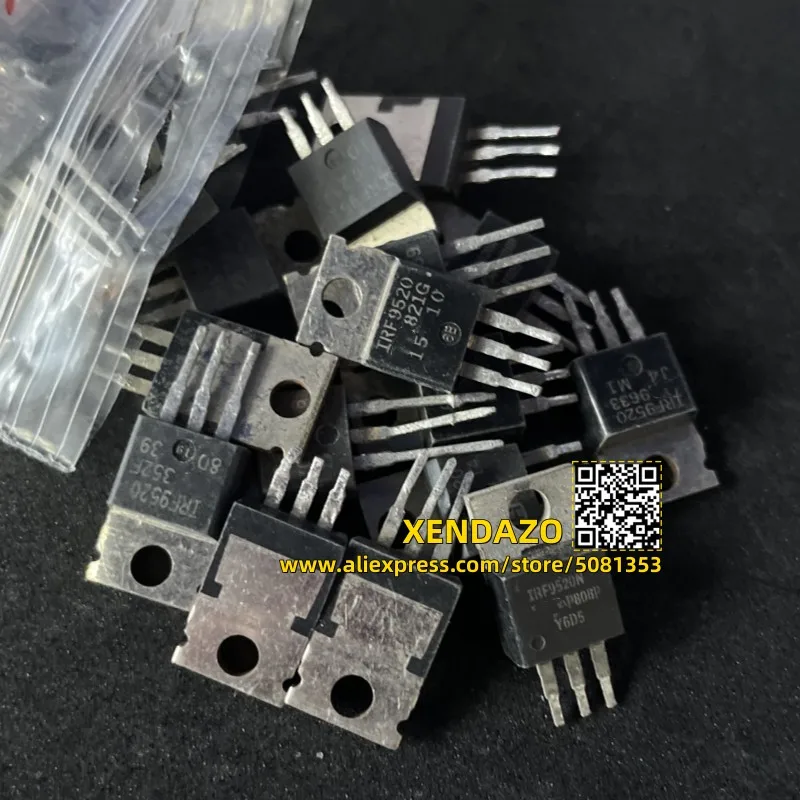 10 pairs/lot IRF520 IRF520PBF irf520+irf9520 IRF9520 IRF9520PBF TO-220 Power MOSFET