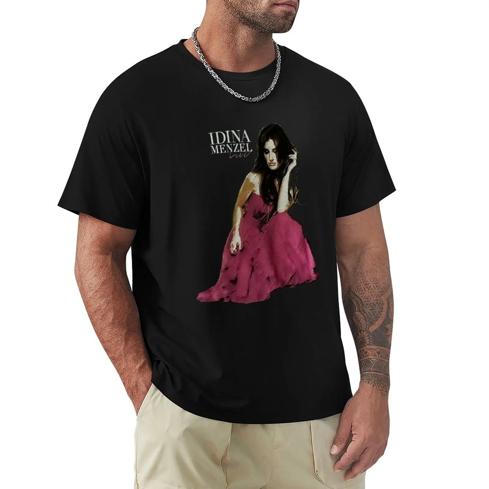 

Idina Menzel a Idina Menzel a Idina Menzel T-Shirt Classic Basic Casual T-Shirt
