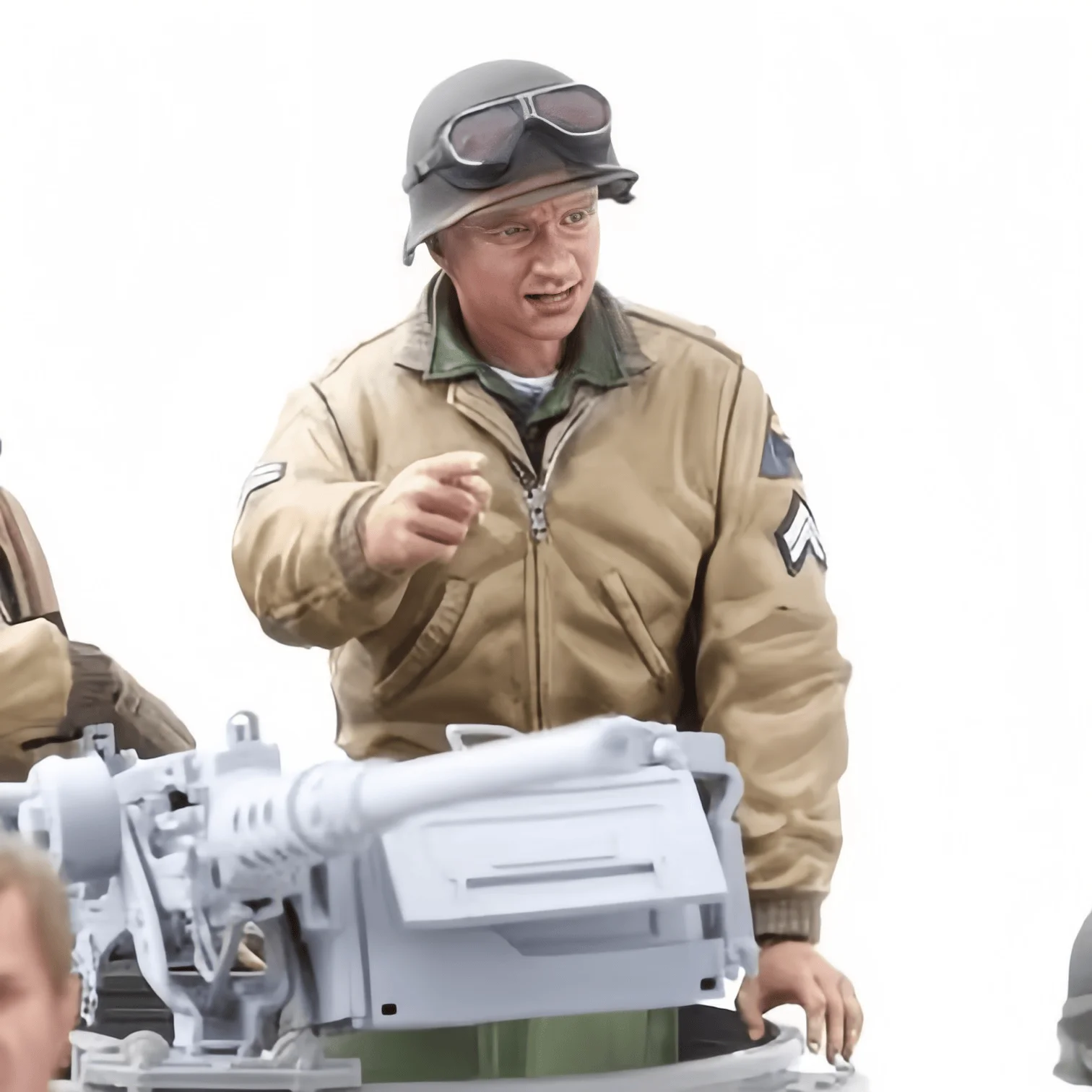 

Precision 1/16 Resin Model Kit GK, Tank Member Group Resin Model Toy, Unpainted