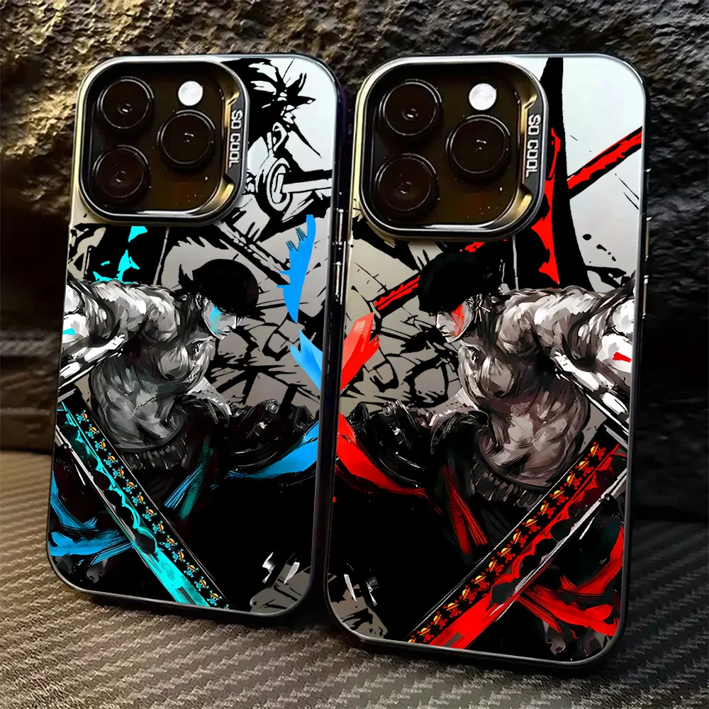 Anime Ones Pieces Zoros Cool Phone Case for Samsung Galaxy A37 A57 A17 A07 A16 A06 A35 A55 A25 A05S A15 A56 A54 A36 4G 5G Cover