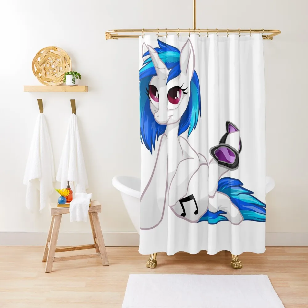 

DJ Pon-3 Shower Curtain Anti-Mold Waterproof Shower Waterproof Fabric Bathroom For Bathroom Bathtub Curtain