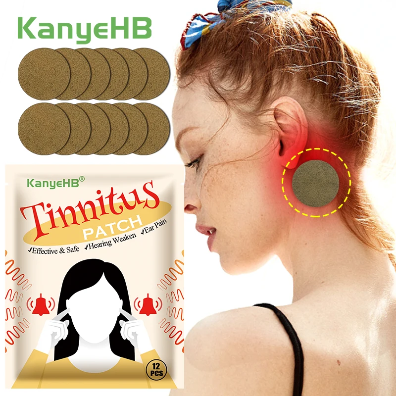 Herbal Zumba - Tinnitus Relief Patch para ouvidos de