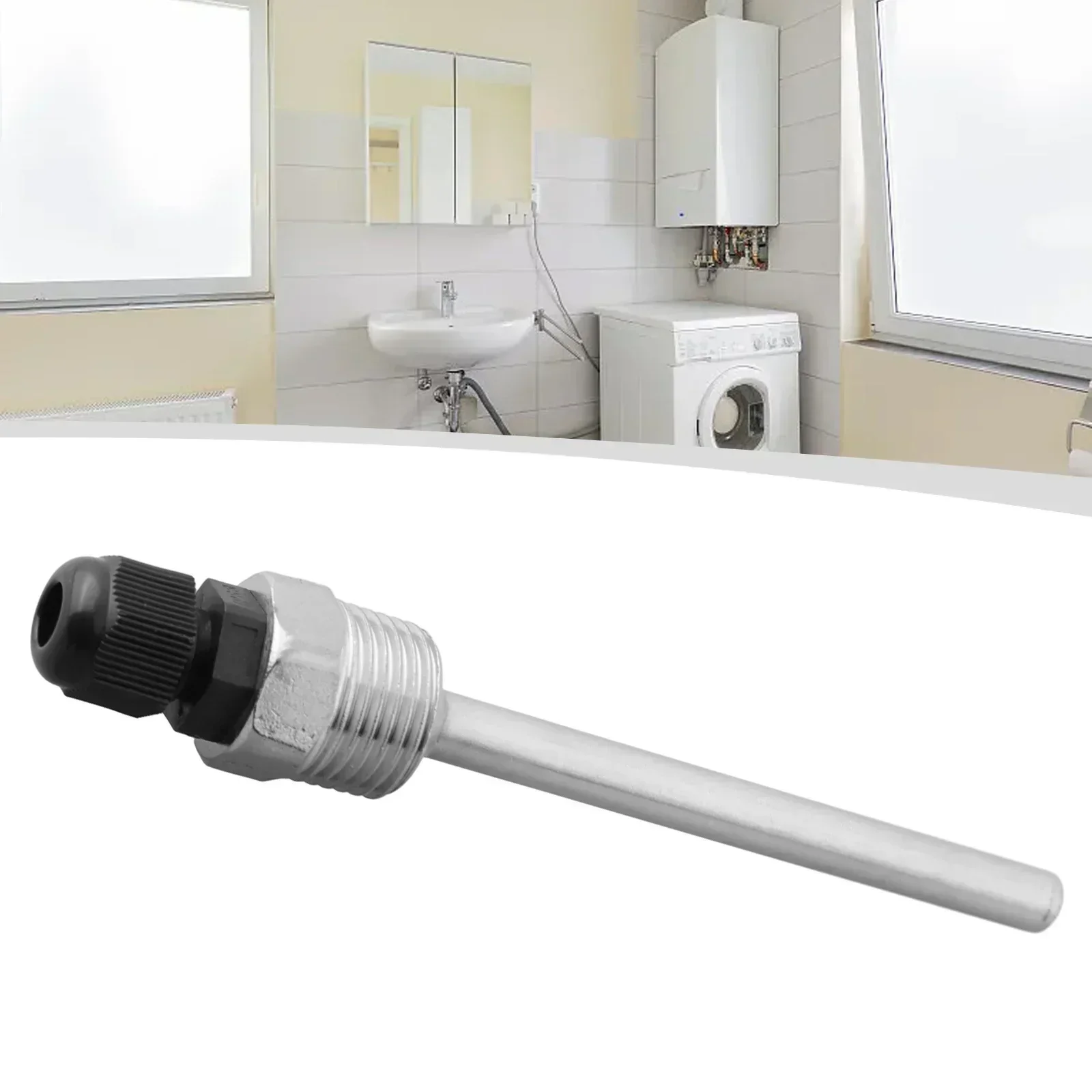 Imagem -03 - Peça Thermowell Sus304 g tipo Dn15 Rosca à Prova Dágua para Sensor de Temperatura Peças de Reposição 30200 mm 1