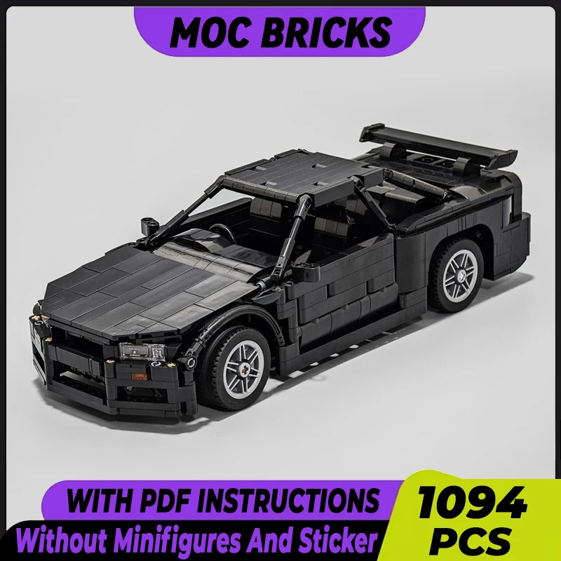 City Vehicle Model Moc Building Bricks Speed Champion Skyline Technology Modular Blocks Gifts Christmas Toys DIY Sets Assembly