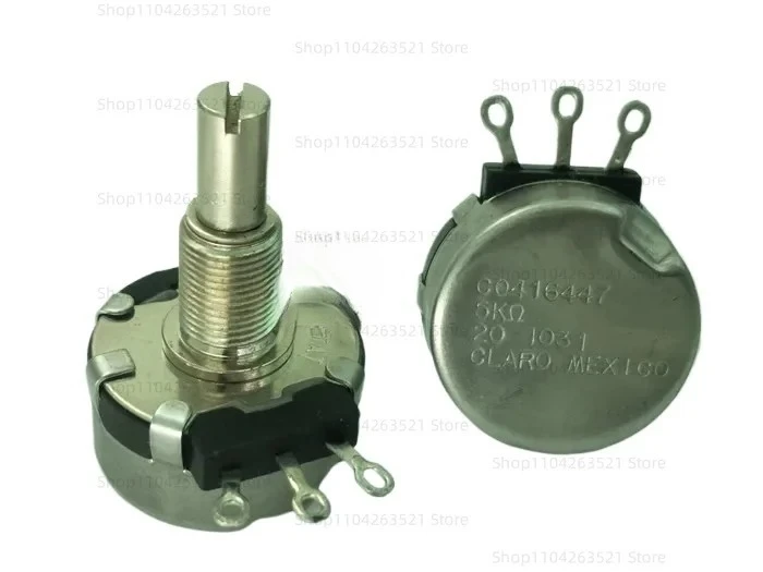 

CL-RO MEX-=CO C0416447 PMC98191 CM44675 CO416079-TW 5K 45 degree battery car potentiometer