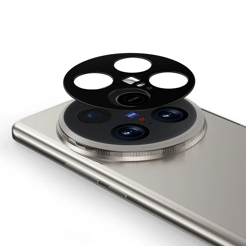 For Vivo X100s Pro X100 Ultra Aluminium Alloy Camera Lens Hollow Bezel Protector Metal Sticker VivoX100s X100Ultra Film Cover