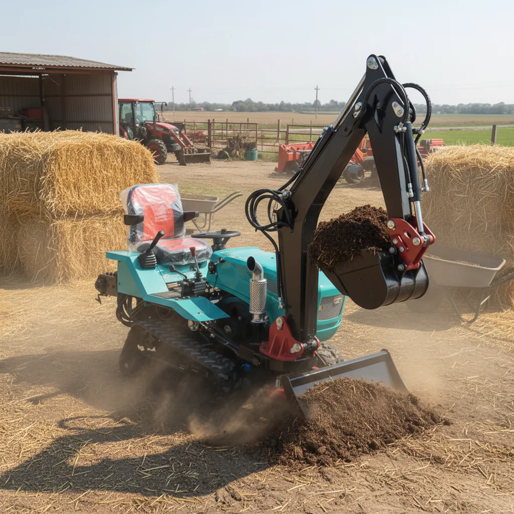 

120HP Heavy Duty Crawler Tractor Hydraulic Farming Equipment With Dozer Blade Rotary Tiller For Sale